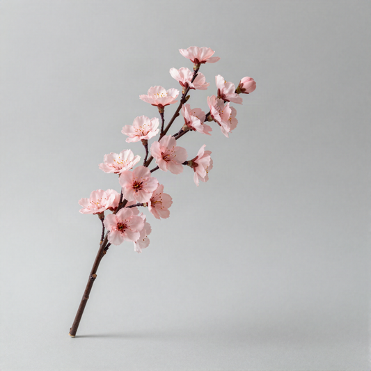 Silk Cherry Blossom Branch