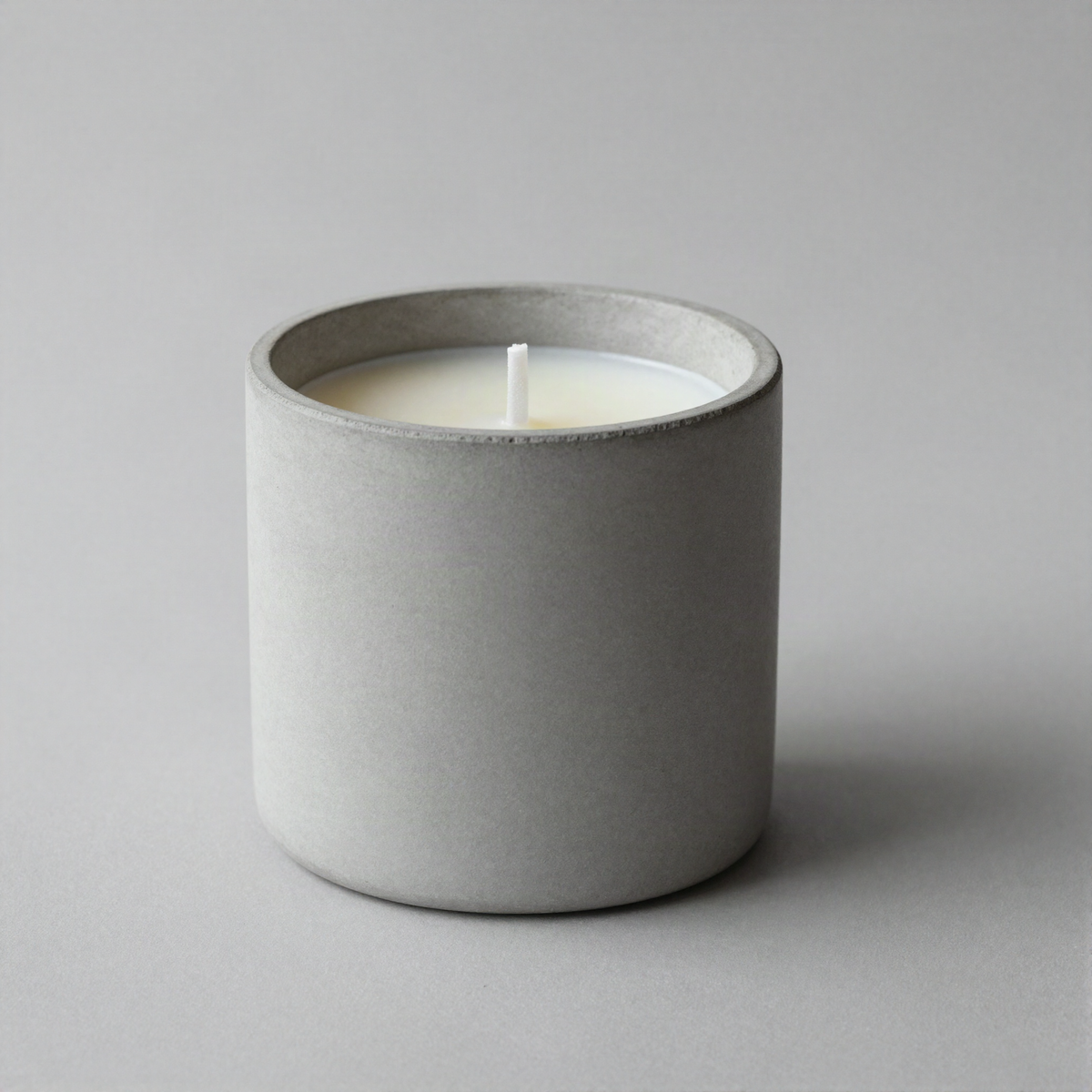 Matte Concrete Candle