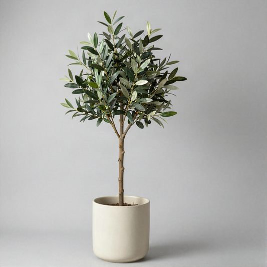 Faux Olive Tree in Pot